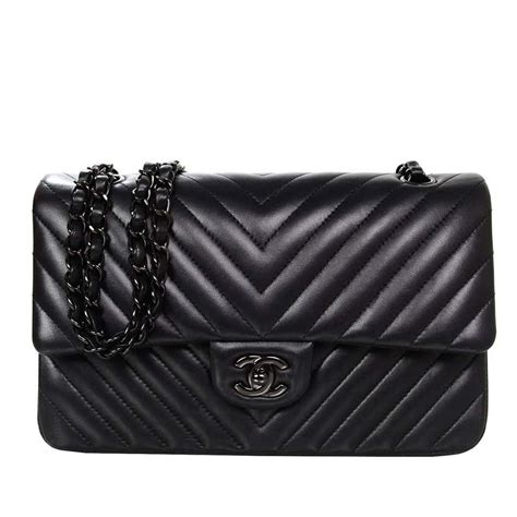 Chanel So Black Chevron 